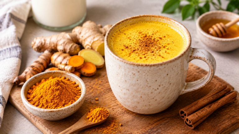 Golden Milk Recipe with Turmeric: A Warm Drink for Healthy Aging